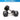 Rubber Hex Dumbbell (2.5kg-50kg/ 2.5kg increments) - Oli Joy Sports