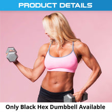 Load image into Gallery viewer, Rubber Hex Dumbbell (2.5kg-50kg/ 2.5kg increments) - Oli Joy Sports