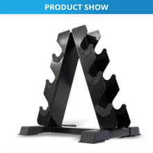 Load image into Gallery viewer, Steel Vertical 3 Pairs Dumbbells Storage Stand - Oli Joy Sports
