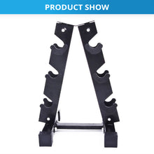 Load image into Gallery viewer, Steel Vertical 3 Pairs Dumbbells Storage Stand - Oli Joy Sports