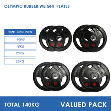 Load image into Gallery viewer, 140kg Olympic Weight Plates Bundle (10/15/20/25) - Oli Joy Sports