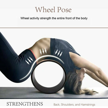 Cork Yoga Pilates Wheel - Oli Joy Sports