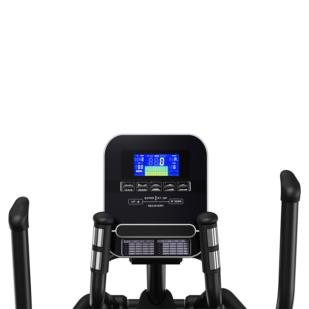 Oli Joy StrideMax 500 — Front-Drive Elliptical, 500 mm Stride, 16-Level Resistance