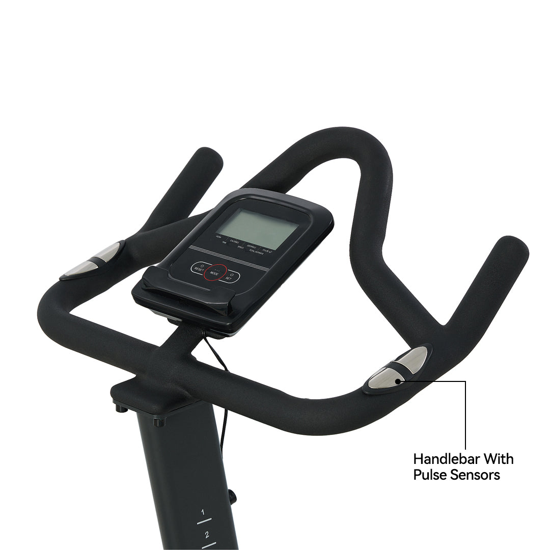 Commercial 18kg Flywheel Spin Bike with Adjustable Felt Resistance