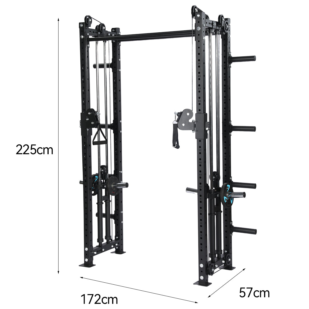 Half Cage 2.0+ Cable Crossover System Plate Load