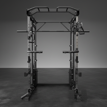 Load image into Gallery viewer, 10-in-1 Professional Power Rack: Smith Machine, Dual Adjustable Pulley &amp; Pull-Up Station
