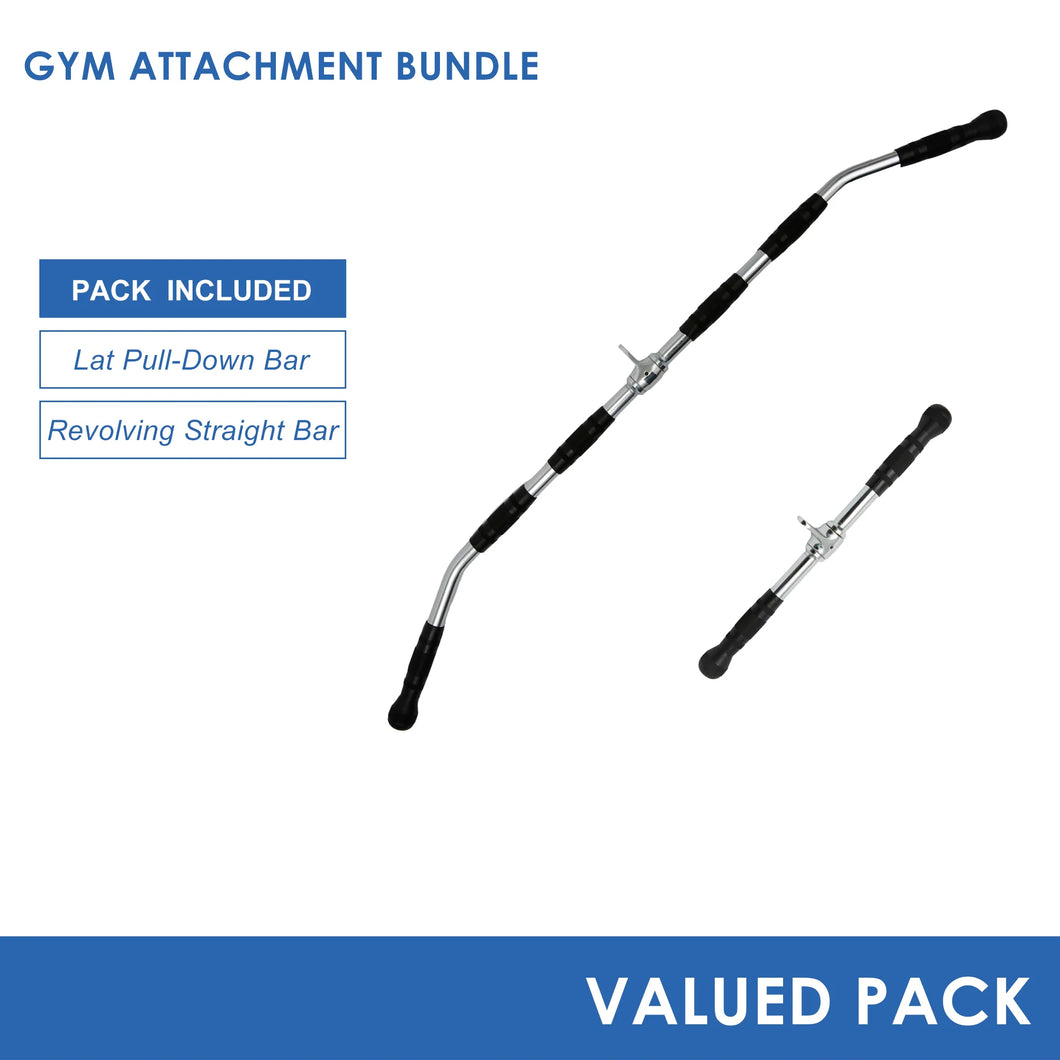 Lat Pull-Down & Revolving Straight Bar Bundle