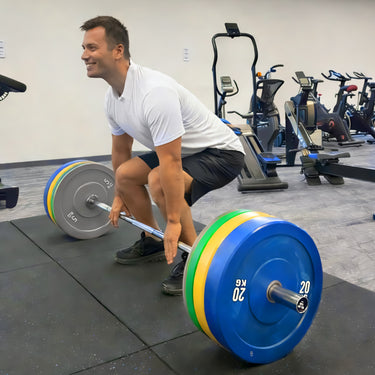 OLI JOY 100KG Colour Bumper Plate Bundle (5/10/15/20KG)