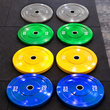 OLI JOY 100KG Colour Bumper Plate Bundle (5/10/15/20KG)