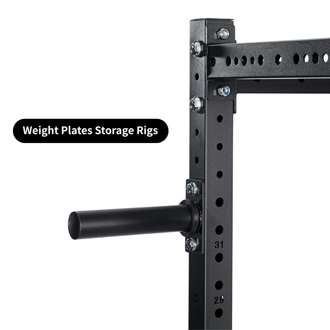 Squat Rack Half Cage With Weight Storage Rigs – 2.0mm Modular Rack System