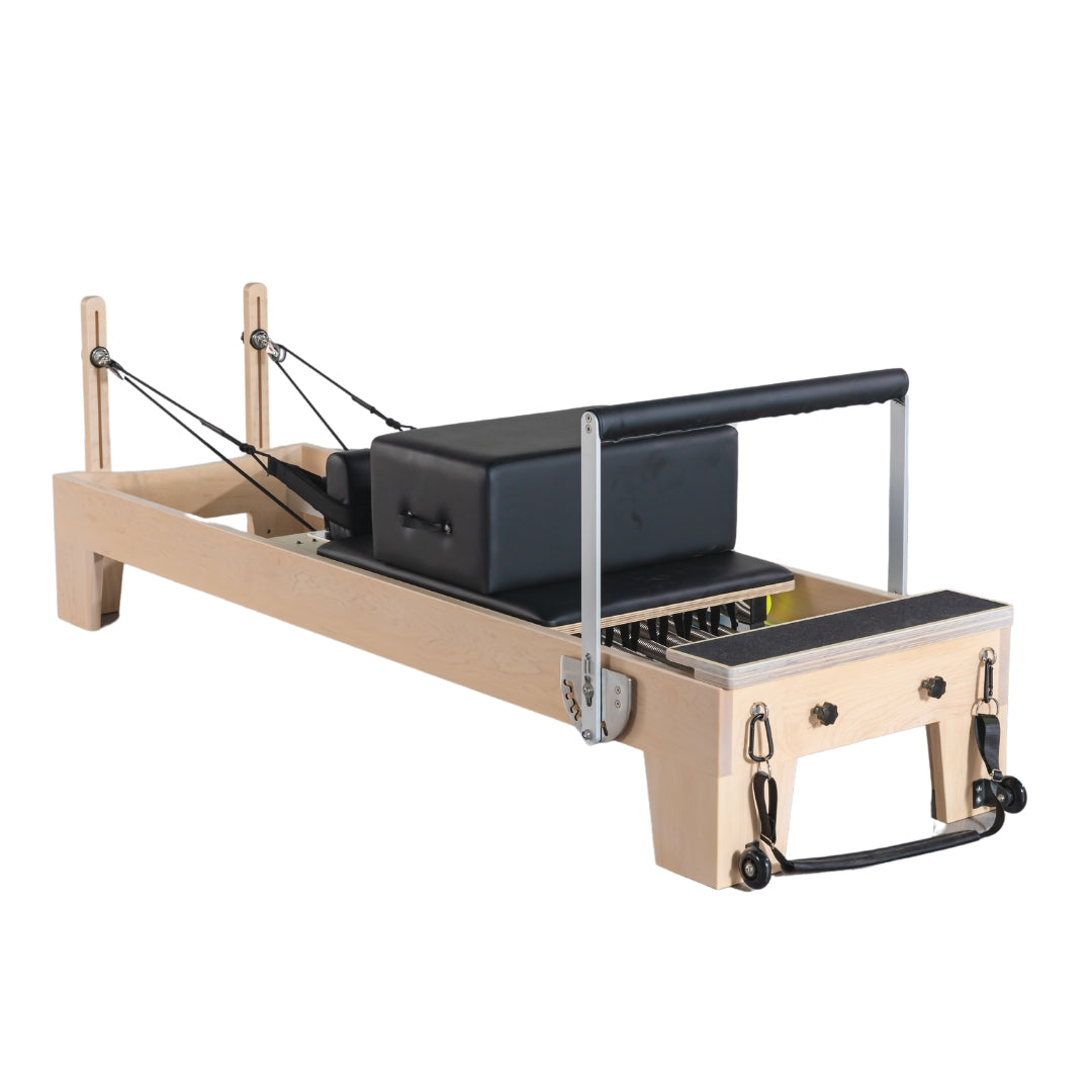 Oak Wood Reformer Core Pilates Machine - Oli Joy Sports 