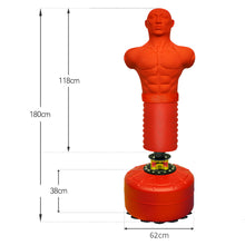 Load image into Gallery viewer, Silicone Skin Free-Standing Human BOB Boxing Punching Dummy Bag – Dummy Bag, Bob Punching Dummy, Heavy Bag and Stand
