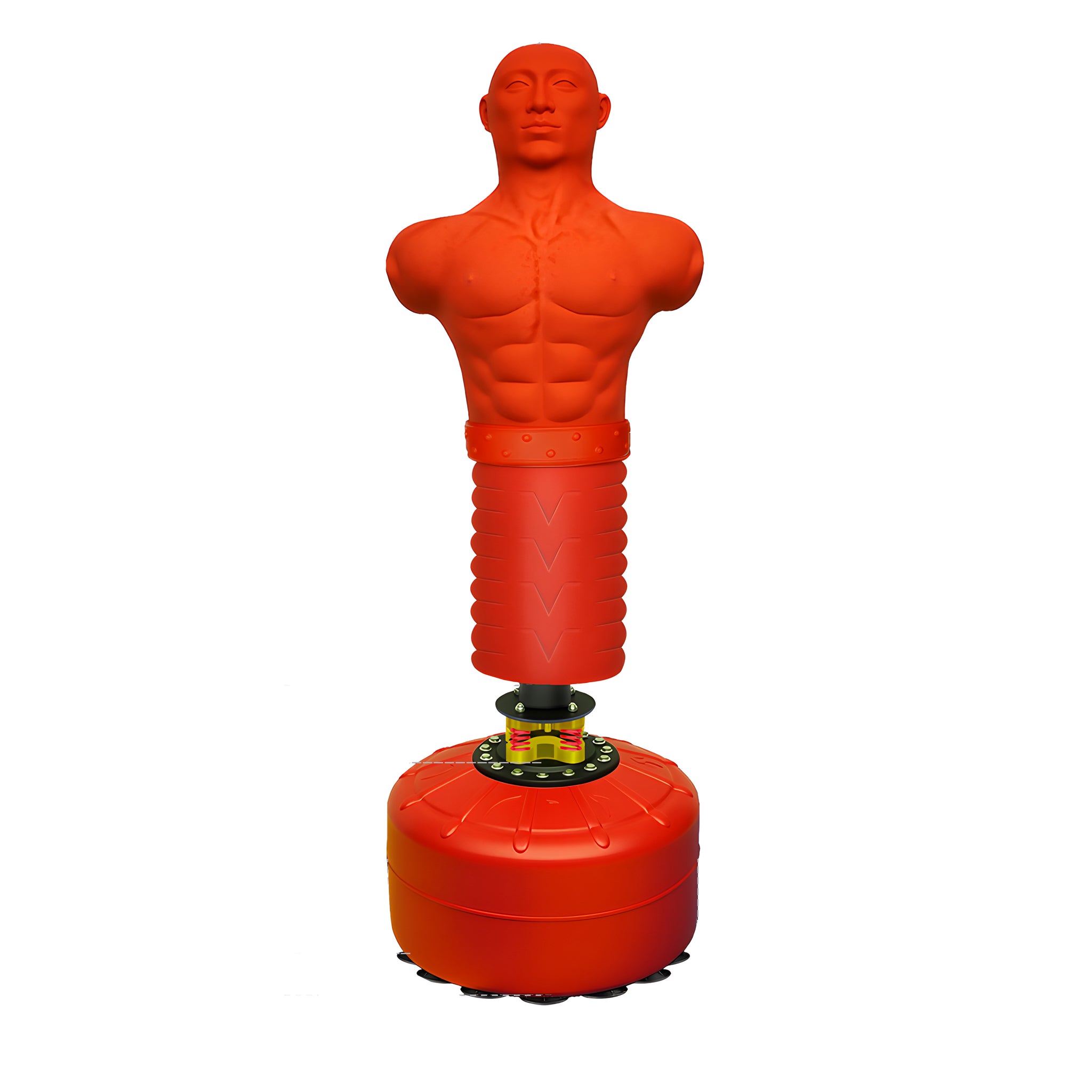 Silicone Skin Free-Standing Human BOB Boxing Punching Dummy Bag + Boxing Glove Bundle