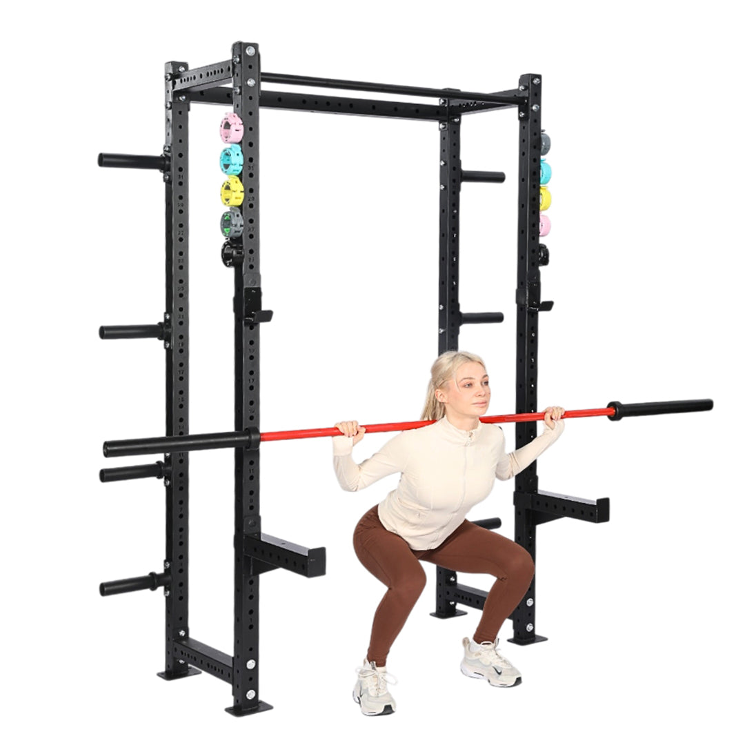Squat Rack Half Cage With Weight Storage Rigs – 2.0mm Modular Rack System