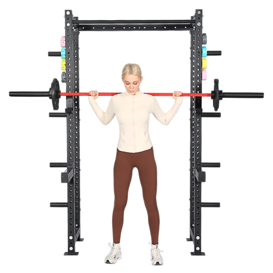 Squat Rack Half Cage With Weight Storage Rigs – 2.0mm Modular Rack System