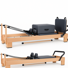 Load image into Gallery viewer, Maple wood Pilates Reformer Core Pilates Machine

