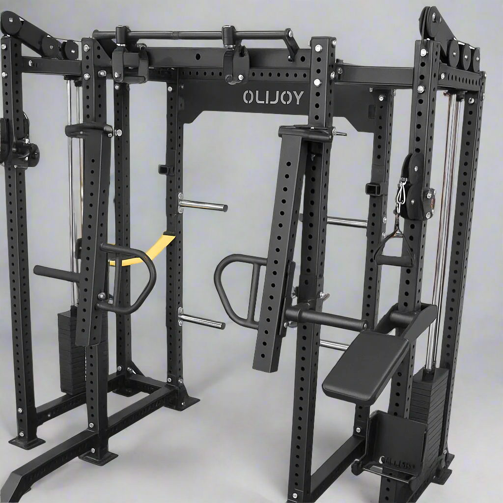 Ultimate Multi function Power Rack Pin Loaded Cable System Modular Power Rack System