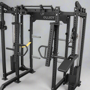 Ultimate Multi function Power Rack Pin Loaded Cable System Modular Power Rack System