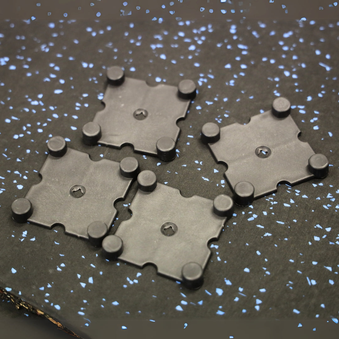 Pre Order 4PCS* 20mm Flooring Mat Soft Rubber Gym Flooring 1Mx 1M Tiles Mat - Oli Joy Sports 