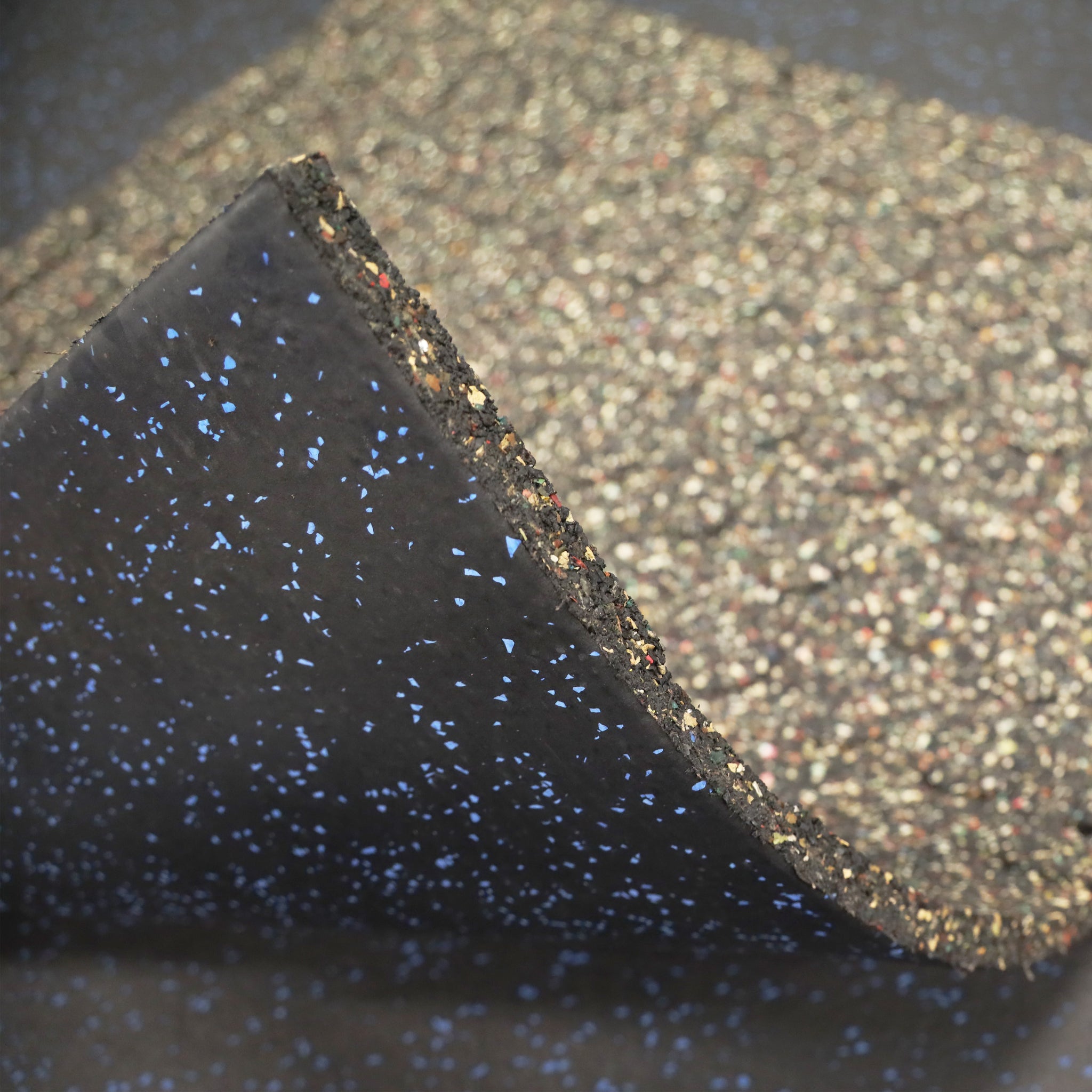 Pre Order 4PCS* 20mm Flooring Mat Soft Rubber Gym Flooring 1Mx 1M Tiles Mat - Oli Joy Sports 