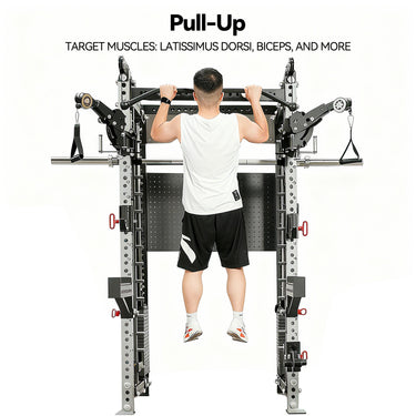 Preorder OLI JOY Commercial Pin-Loaded Smith Machine with Cable Crossover