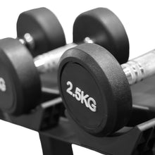 Load image into Gallery viewer, OLI JOY 2-Layer Dumbbell Rack for 10 Pairs Weight Storage
