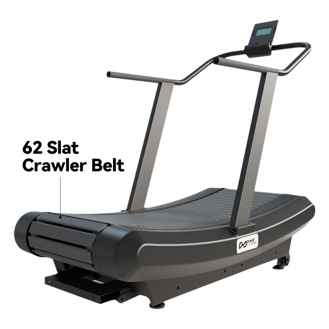 Commercial Cardio Self-Functioning Air Runner 25° Curved Treadmill