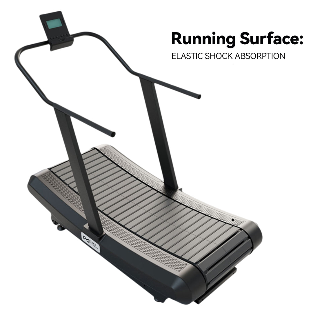 Commercial Cardio Self-Functioning Air Runner 25° Curved Treadmill
