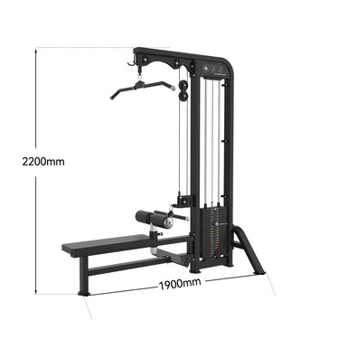 Preorder OLI JOY Commercial Pin-Loaded Lat Pulldown & Seated Row Machine
