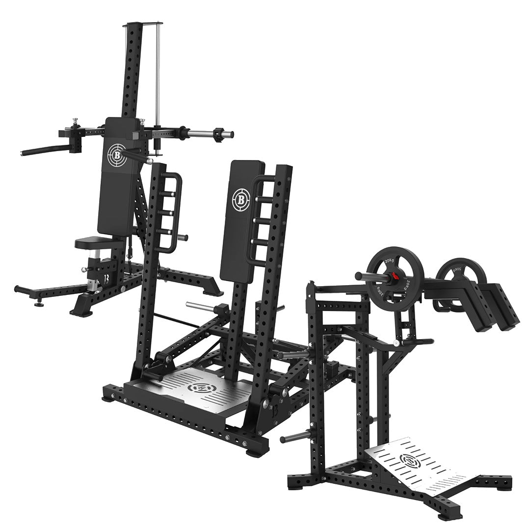 Commercial Shoulder, Chest & Squat Press Station Bundle