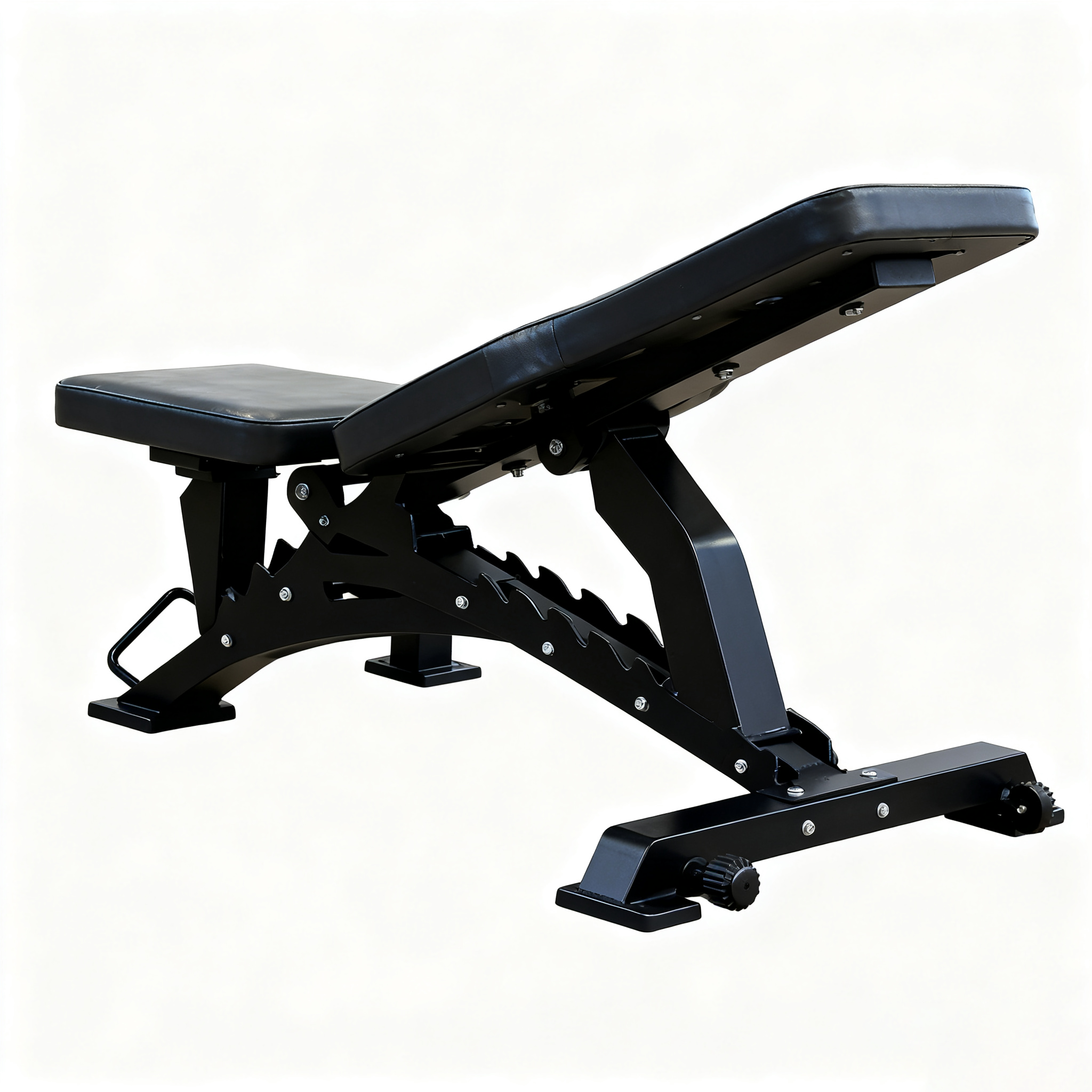 7.5kg to 25kg Hex Dumbbell & Storage Rack & Bench Bundle (6 pairs - 180kg)