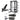 Multifunctional Squat Rack Bundle - 155kg Ruber Weight Plates, Barbell & Workout Bench