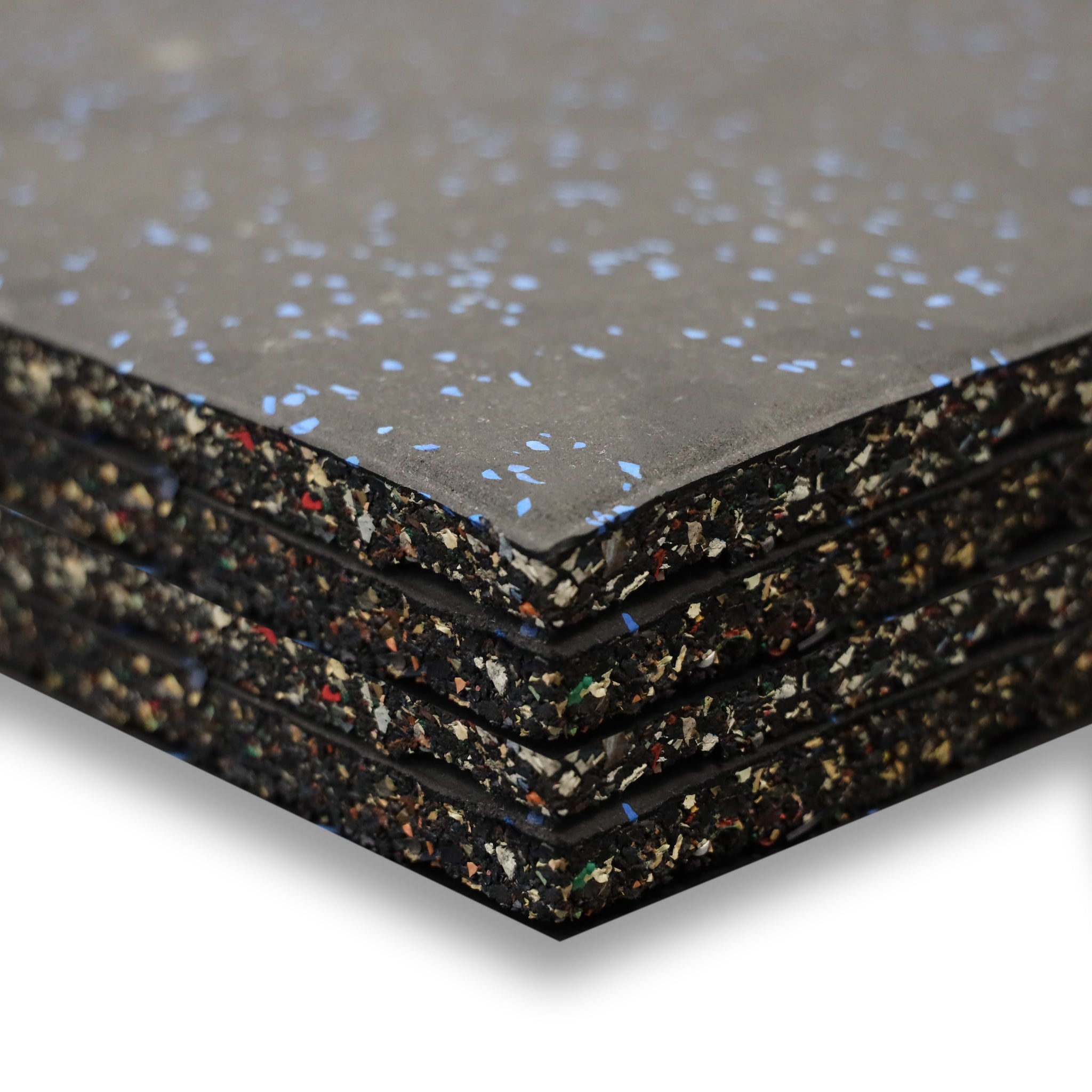 Pre Order 4PCS* 20mm Flooring Mat Soft Rubber Gym Flooring 1Mx 1M Tiles Mat - Oli Joy Sports 