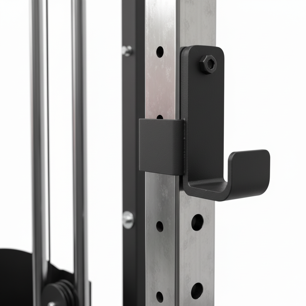 10-in-1 Professional Power Rack: Smith Machine, Dual Adjustable Pulley & Pull-Up Station