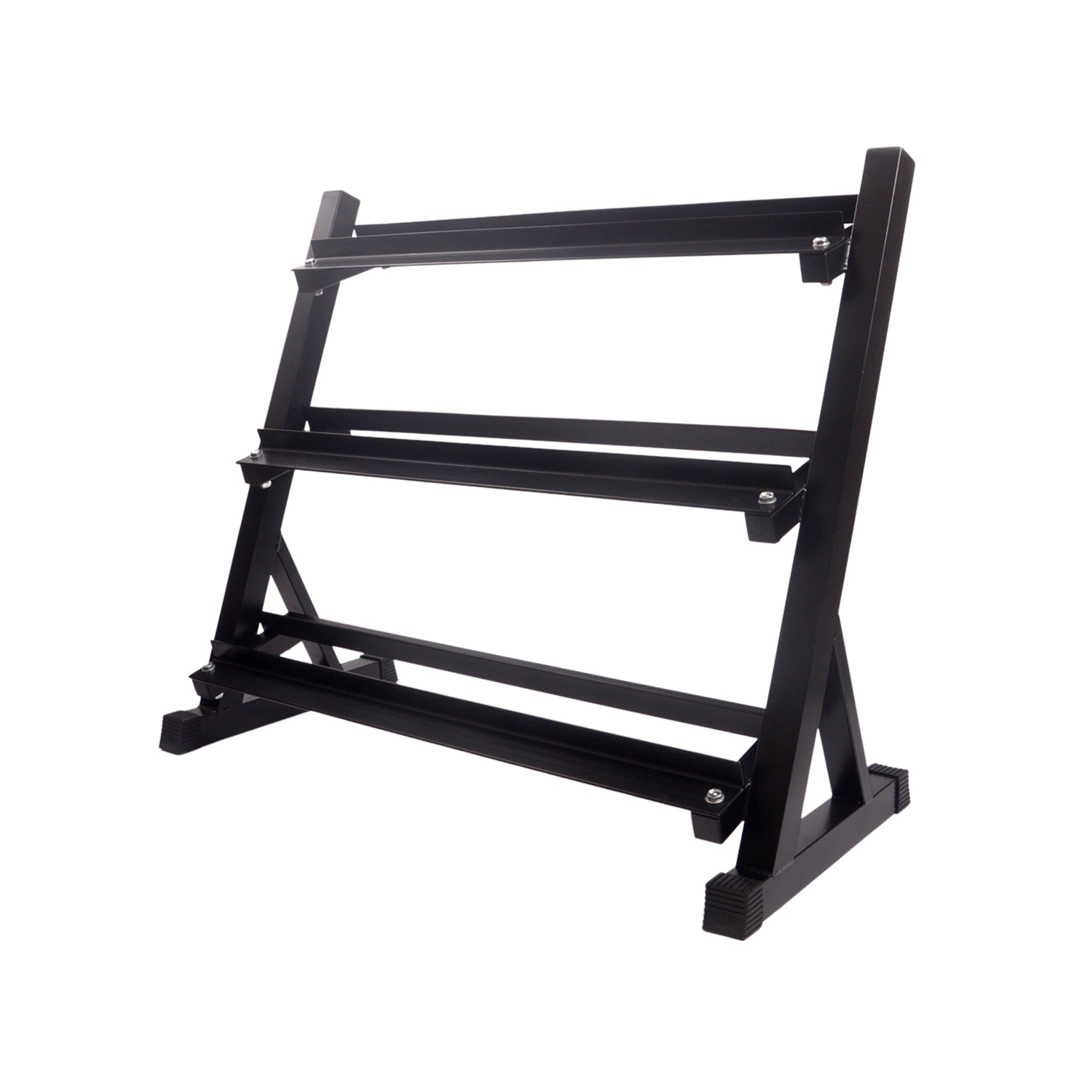 2.5kg to 22.5kg Hex Dumbbell & Storage Rack Bundle (9 pairs -225kg) - Oli Joy Sports 