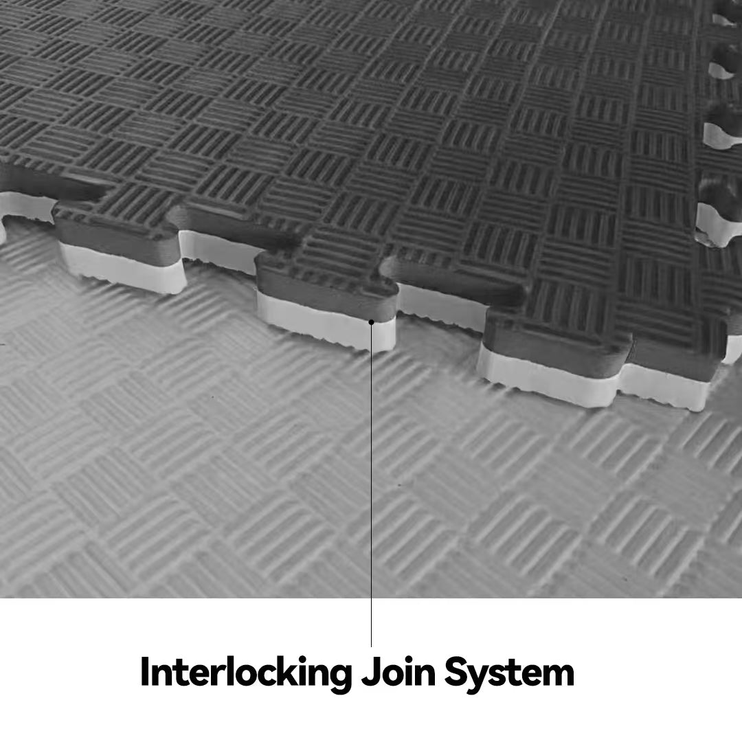 Jigsaw Interlocking EVA Foam Gym Flooring Mats & Tiles 1M x 1M x 20MM