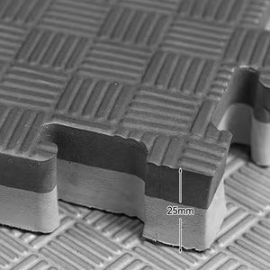 Preorder Interlocking 1MX1 M 25MM EVA Rubber Floor Tiles