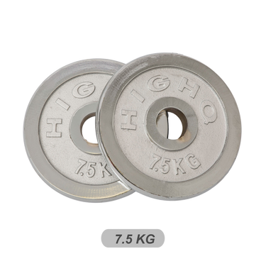 OLI JOY Silver Olympic Weight Plates 2.5–20KG