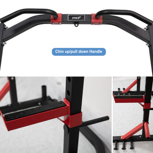 Pre Order Half Squat Rack Bundle - 60kg Rubber Weight Plates, Barbell & Bench