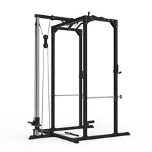 Load image into Gallery viewer, Heavy Duty Squat Rack Cage Lat Pull Down System Landmine Attachment
