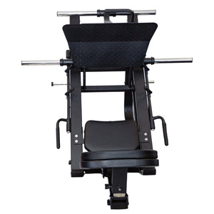 Leg Press Machine Bundle - 100kg Black Bumper Weight Plates