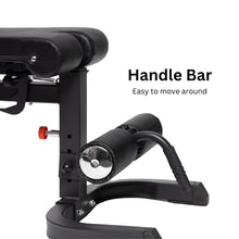 Load image into Gallery viewer, Adjustable Heavy Duty Workout Bench Plus Bicep Curl Attachment
