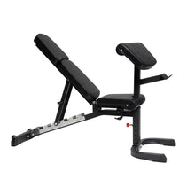 Load image into Gallery viewer, Adjustable Leg Curl Bicep Curl Workout Bench
