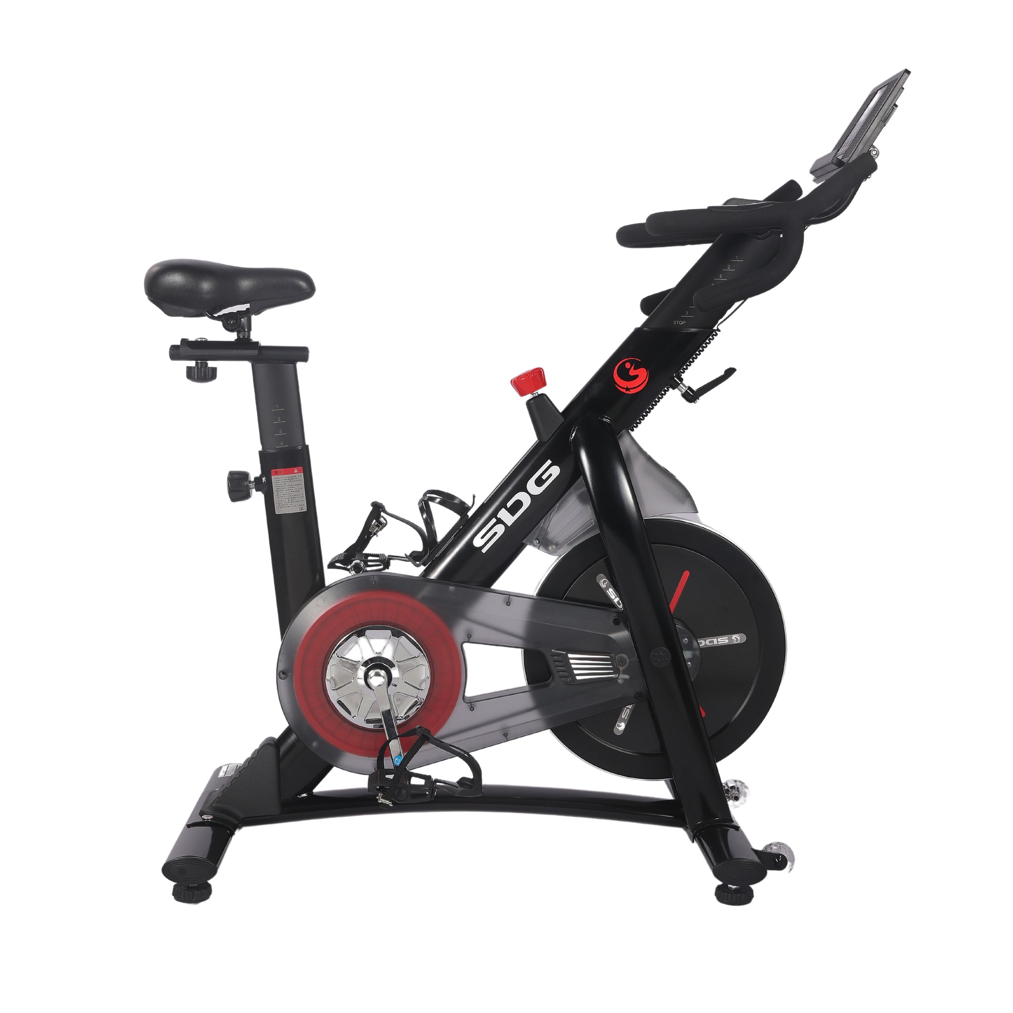6KG Flywheel Spin Exercise Bike Magnetic Adjustable Resistance System - Oli Joy Sports 