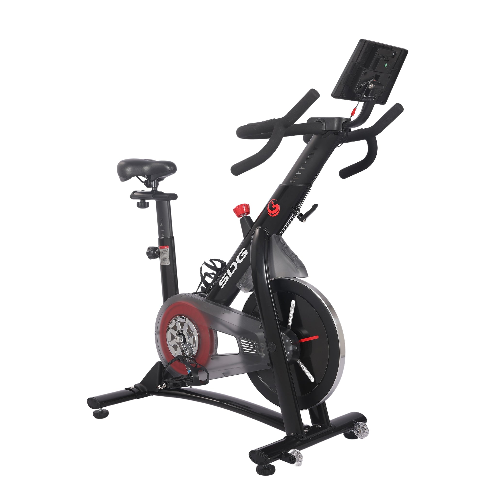 6KG Flywheel Spin Exercise Bike Magnetic Adjustable Resistance System - Oli Joy Sports 