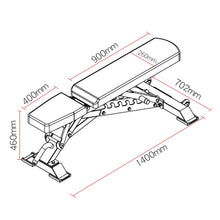 Load image into Gallery viewer, 5kg to 20kg Chrome Round Dumbbell &amp; Storage Rack &amp; Premium Bench Bundle (6 pairs - 150kg)
