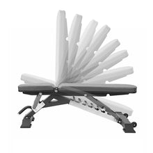 Load image into Gallery viewer, 5kg to 20kg Chrome Round Dumbbell &amp; Storage Rack &amp; Premium Bench Bundle (6 pairs - 150kg)
