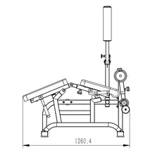 Load image into Gallery viewer, Oli Joy 5360 Leg Extension &amp; Curl Bundle – Lower Body Strength System with 100 kg Olympic Bumper Plates

