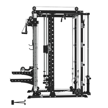 Premium Grade Smith Machine Squat Rack Lat Pull Down Crossover Machine - Oli Joy Sports 