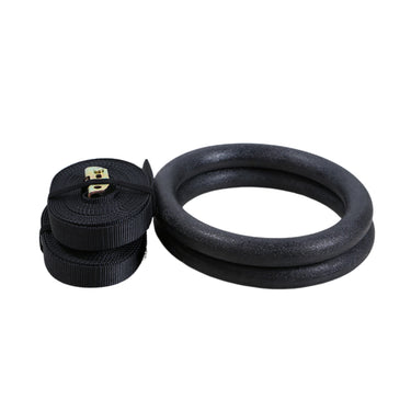 Gymnastic Ring Power Ring With Straps Training Strength (Pair) - Oli Joy Sports 